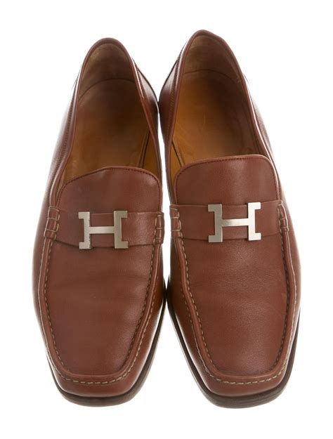 hermes loafers men's